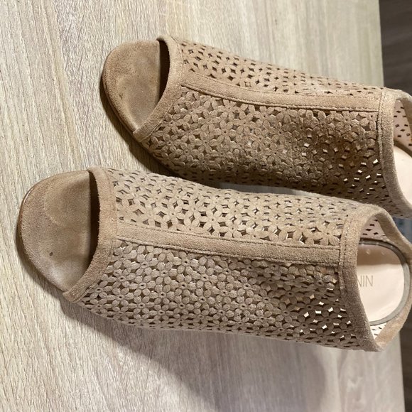 Nine West half bootie wedges - Picture 2 of 3